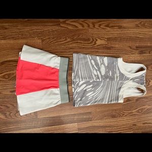 Girls tennis outfit